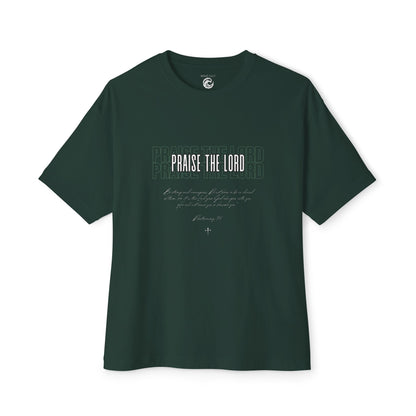 Praise The Lord Tee — Christian Oversized Boxy T-Shirt