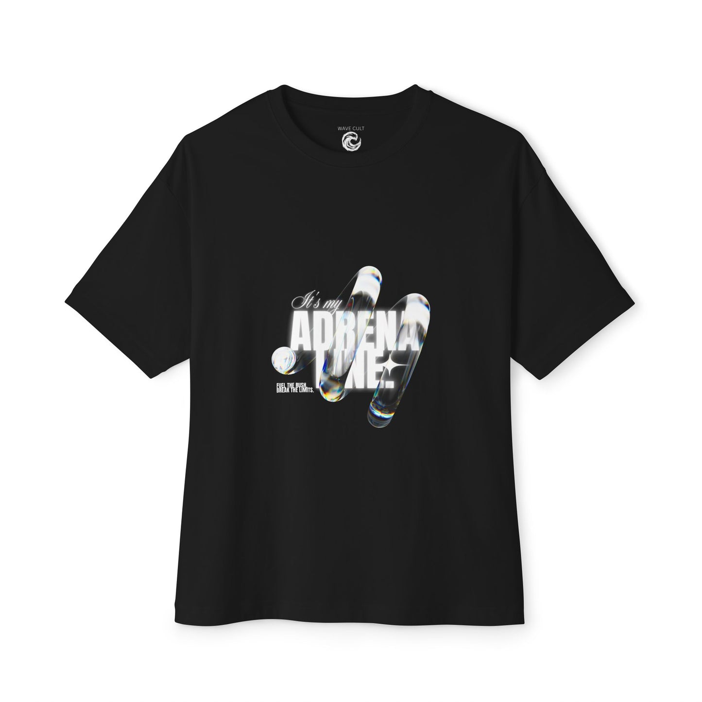 Adrenaline Surf Graphic Tee — Oversized Boxy Skate/Surf T-Shirt