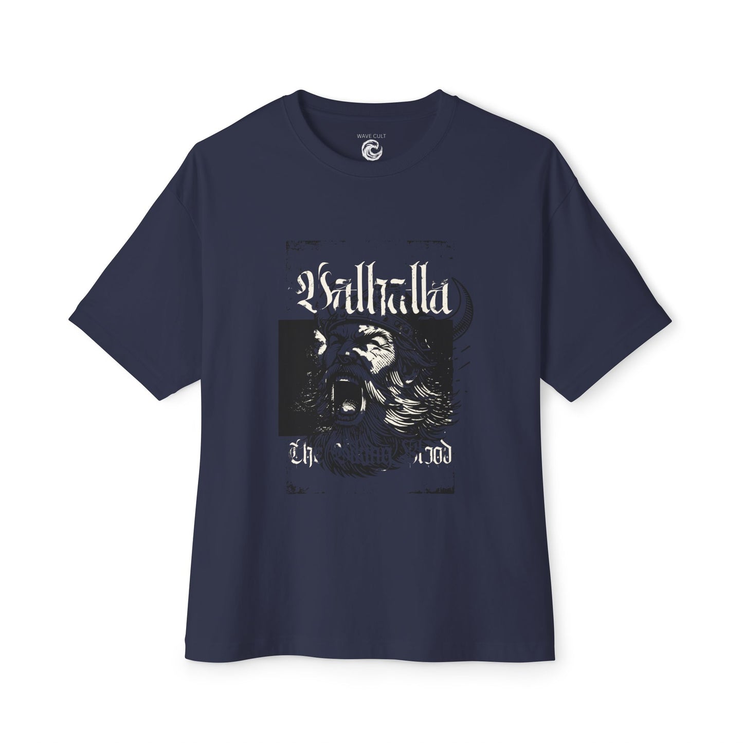 Viking Warrior Graphic Tee — Bold Norse Helmet Design