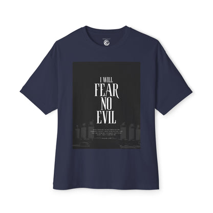 I Will Fear No Evil Tee — Inspirational Christian Graphic T-Shirt