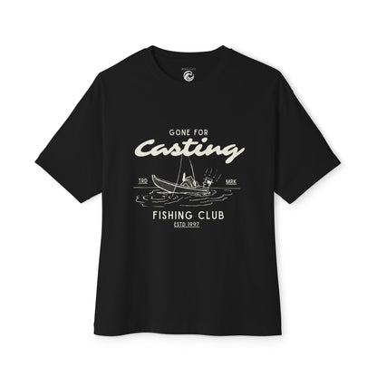 Fishing Club 'Gone for Casting' Tee — Vintage Boat Angler T-Shirt