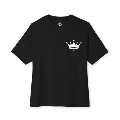 Crown Reflection Tee — Psalm 27:1 Inspirational Oversized T-Shirt