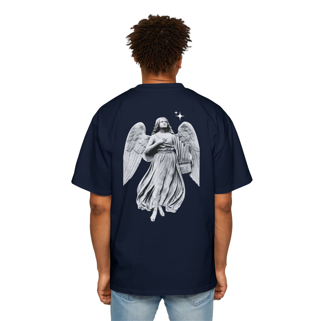 Black Tshirt - Rock Band Angel — Vintage 1990