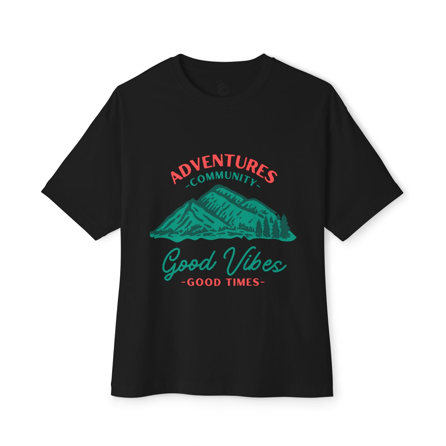 Good Vibes Mountain Tee — Adventures Community Graphic T-Shirt