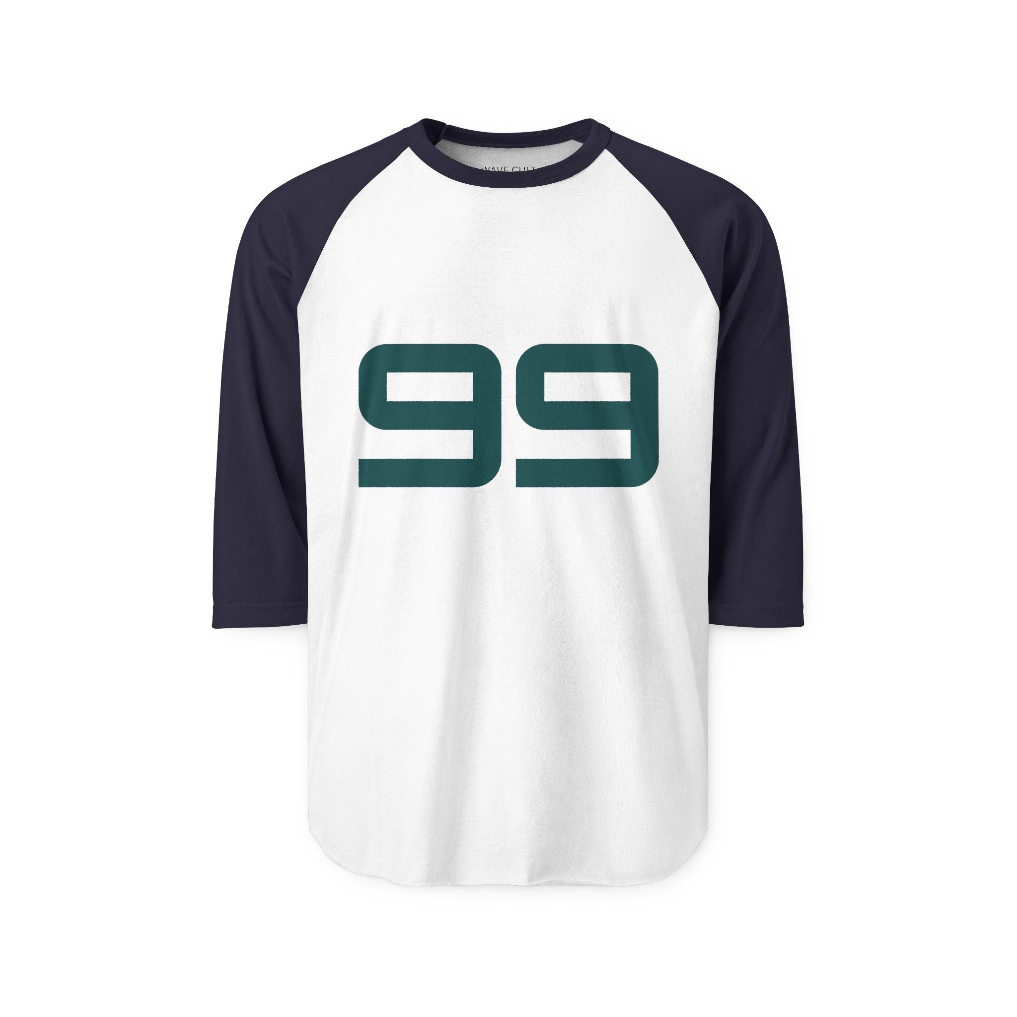 99 Retro Raglan Shirt — Vintage Athletic Number Tee