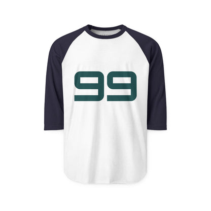 99 Retro Raglan Shirt — Vintage Athletic Number Tee