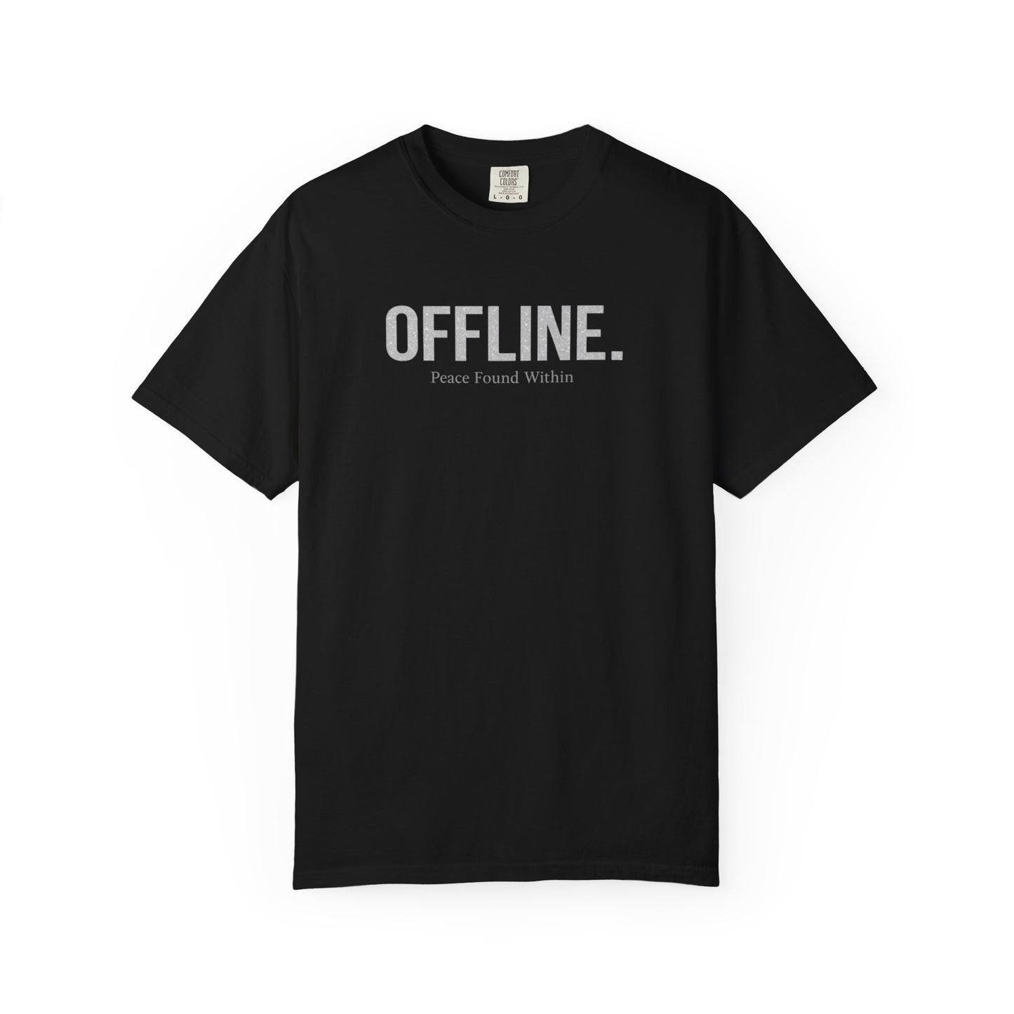 Offline Solitude T-Shirt — "Solitude: True Deep Conversations Happen in Silence" Graphic Tee