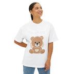 T-Shirt — Cute Angel Bear Graphic Tee ("I'm not lazy")