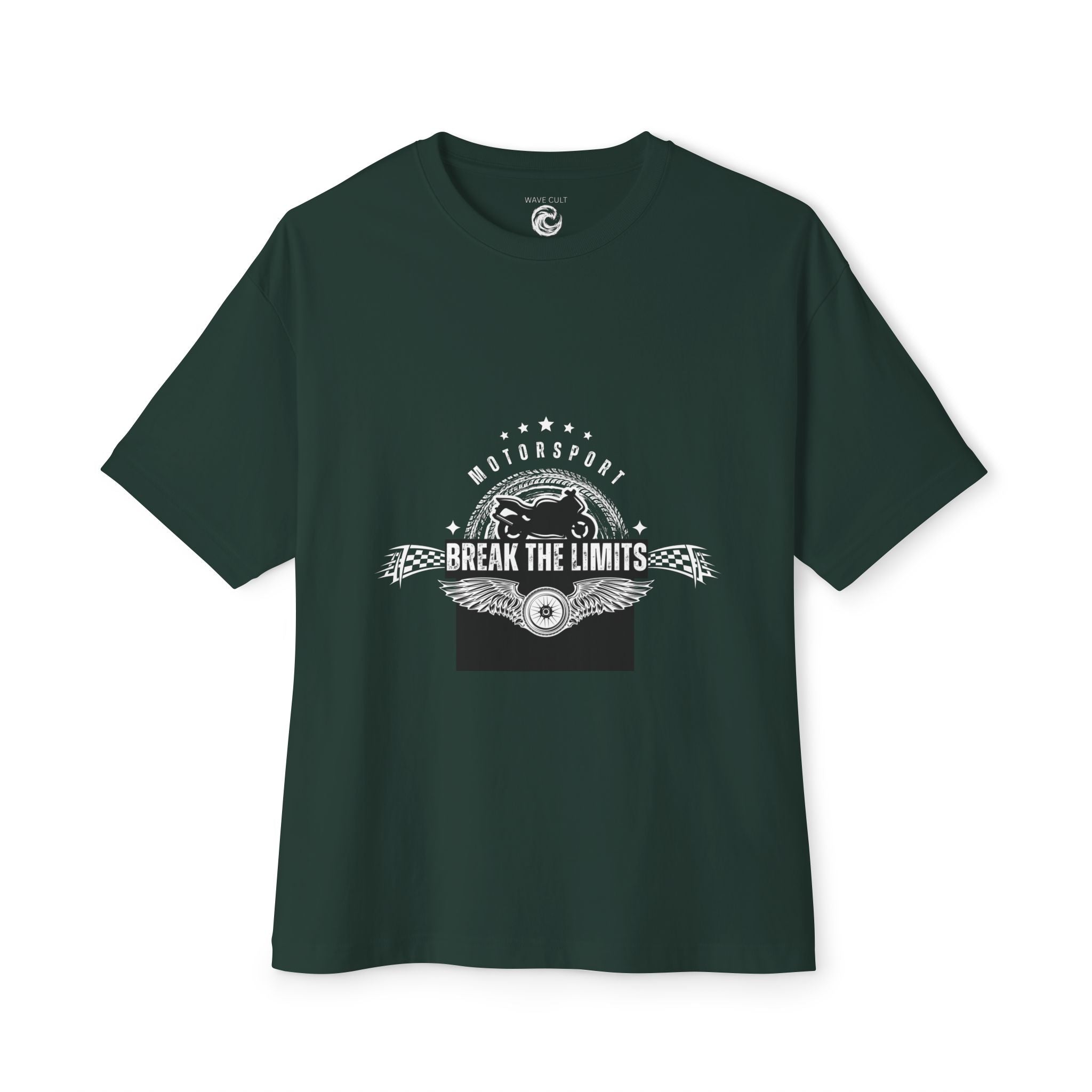 Motorsport tshirt 'Break The Limits' Boxy Tee