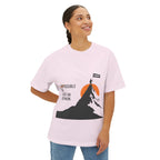 Impossible Is Just An Opinion Mountain Tee — Motivational Graphic T-Shirt