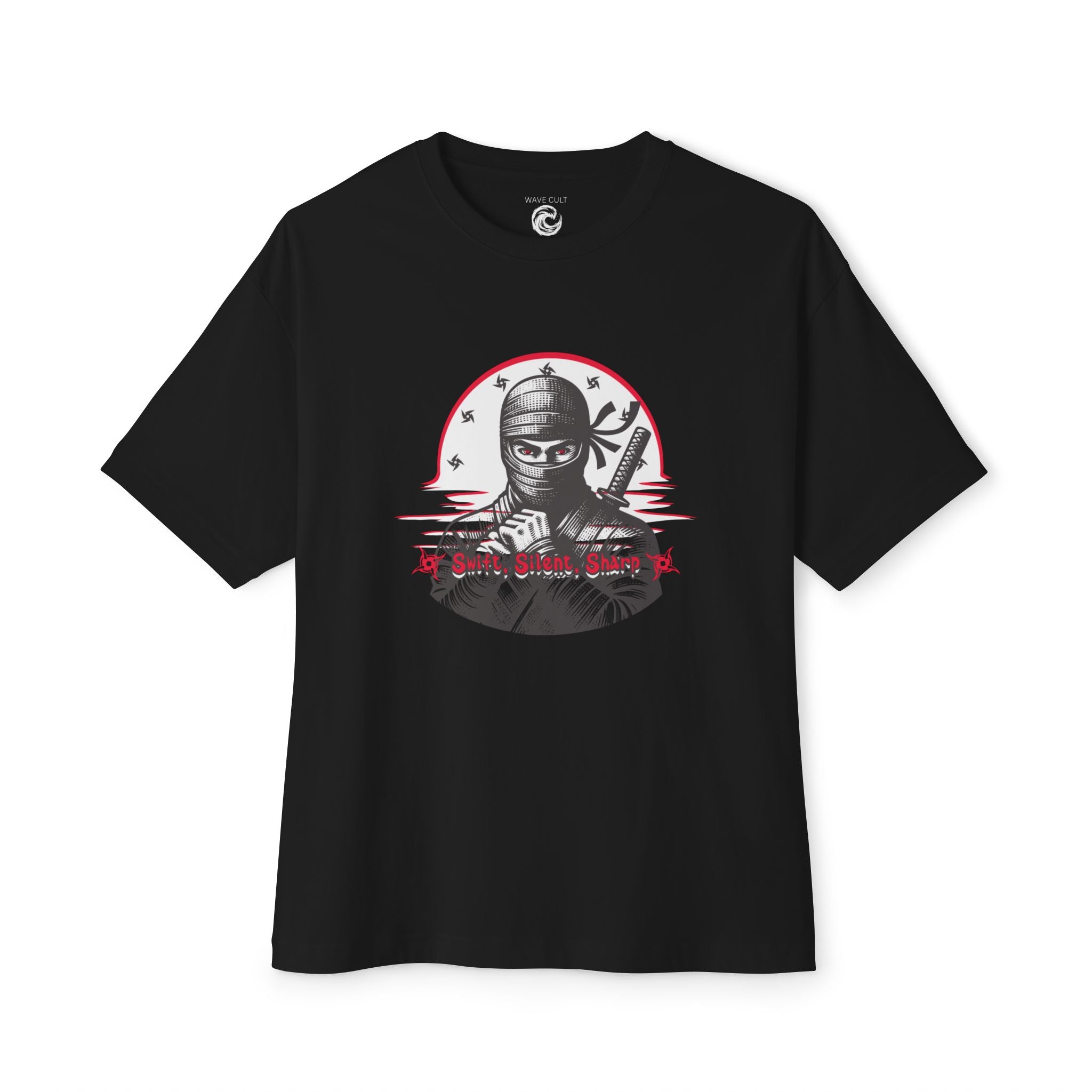 Ninja T-Shirt — "Silent Shadow" Oversized Boxy T-Shirt