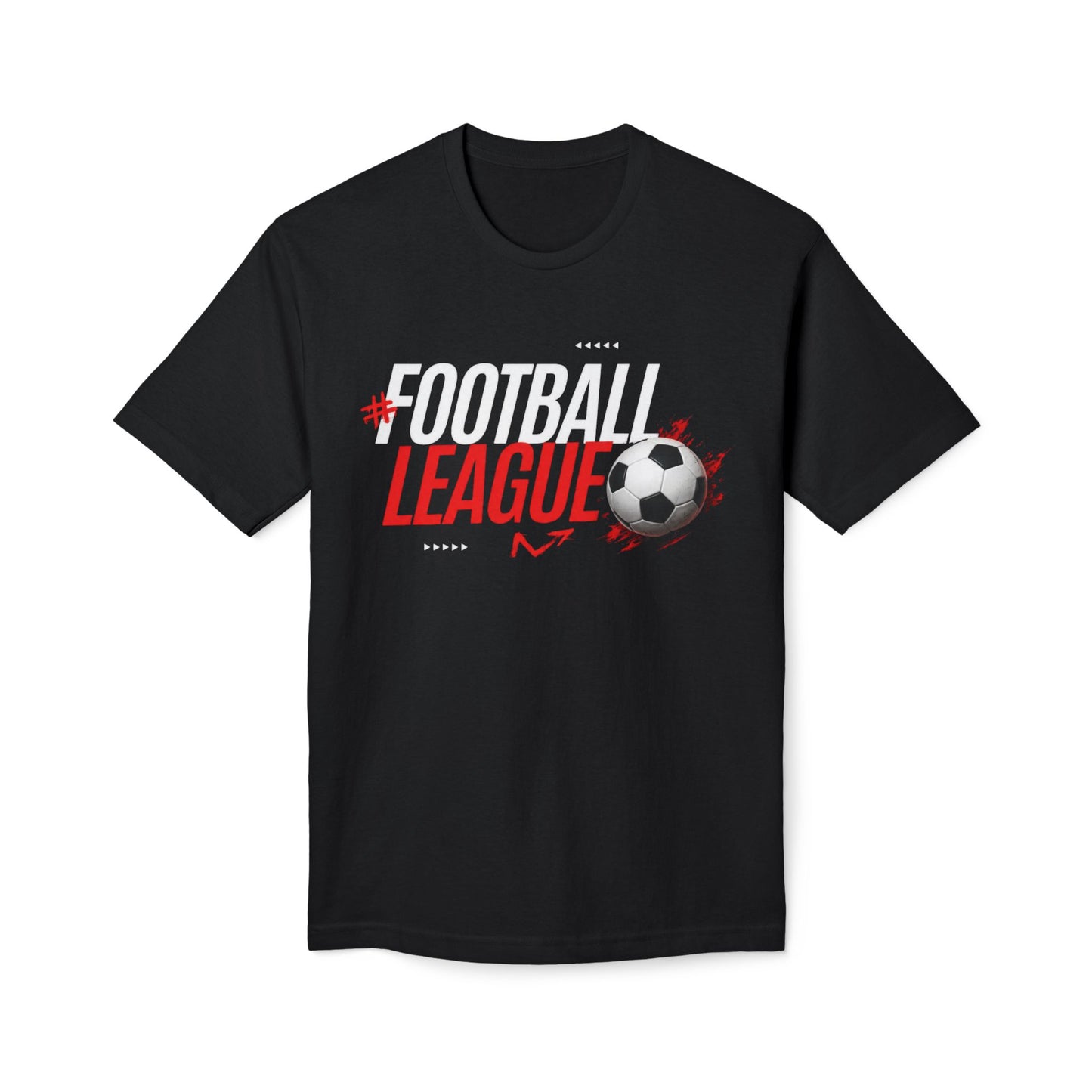 Football League T-Shirt — Soccer Team Jersey with '10' Back Number