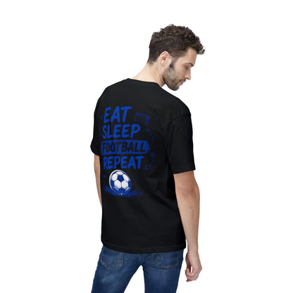 Eat Sleep Football Repeat T-Shirt — World Cup Soccer Tee (2026)