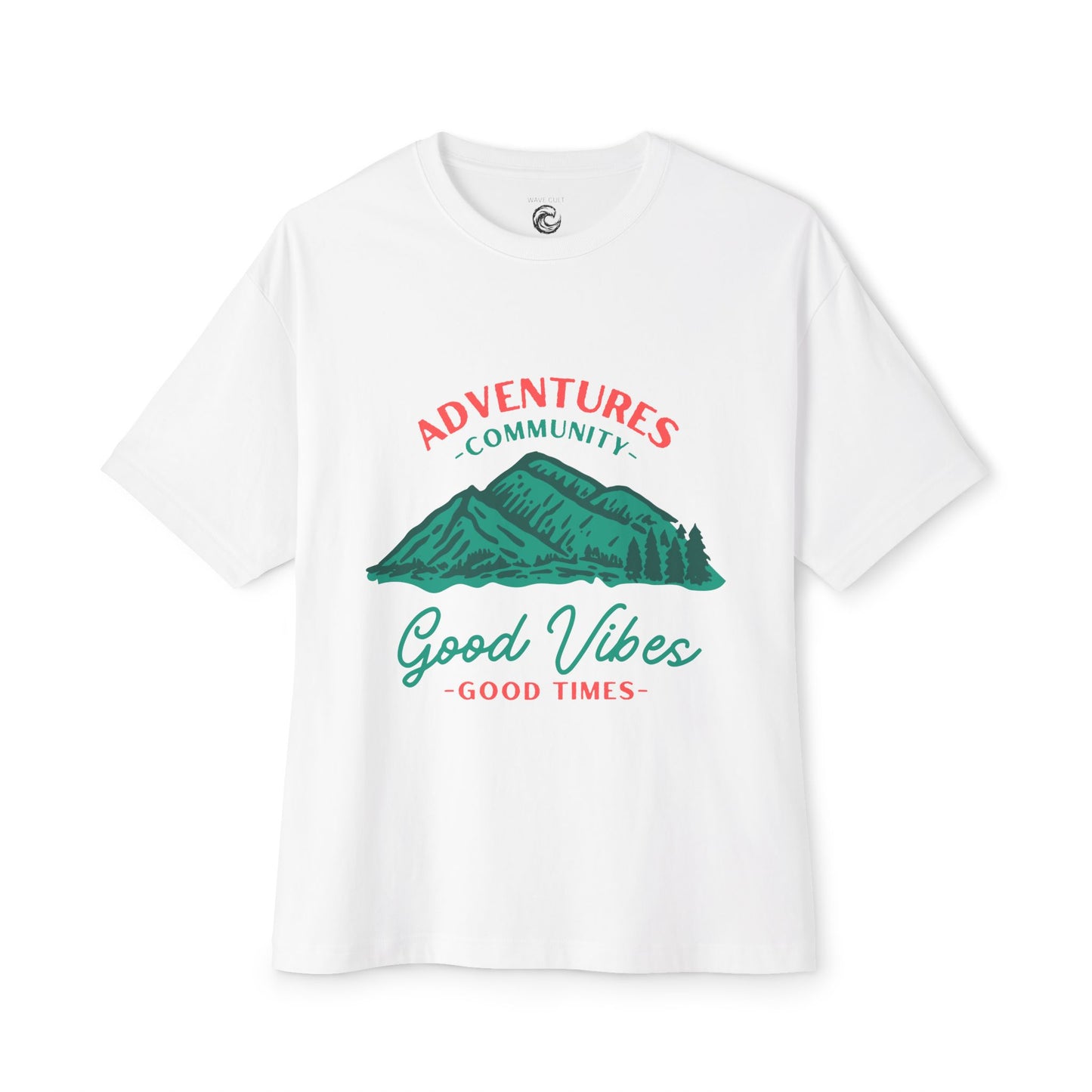 Good Vibes Mountain Tee — Adventures Community Graphic T-Shirt