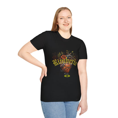 Rivtheria Floral Vintage Script T-Shirt