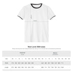 Death Skull Ringer Tee — Smoky Skull Graphic T-Shirt