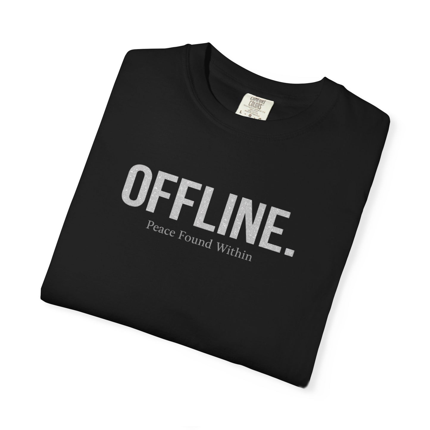 Offline Solitude T-Shirt — "Solitude: True Deep Conversations Happen in Silence" Graphic Tee