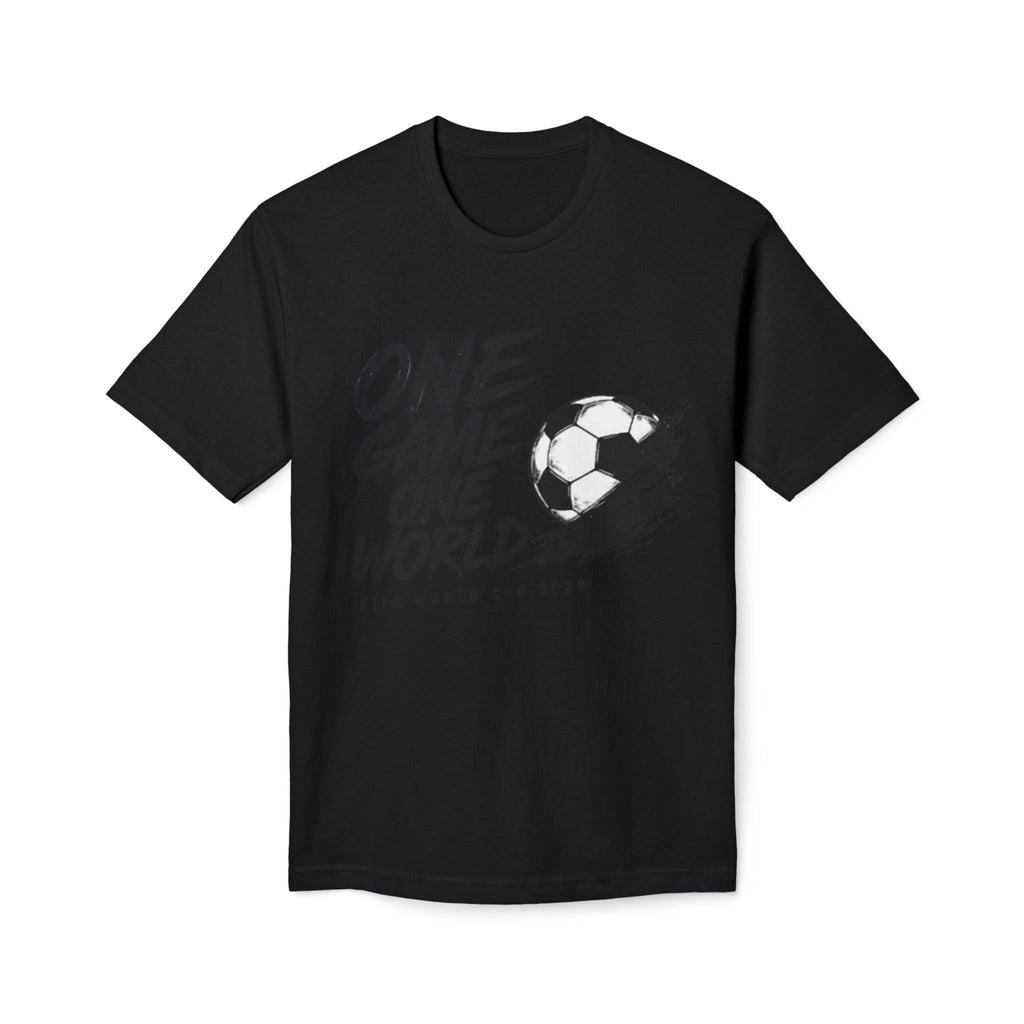 World Cup 2026 Football Tee - One World One Game Football