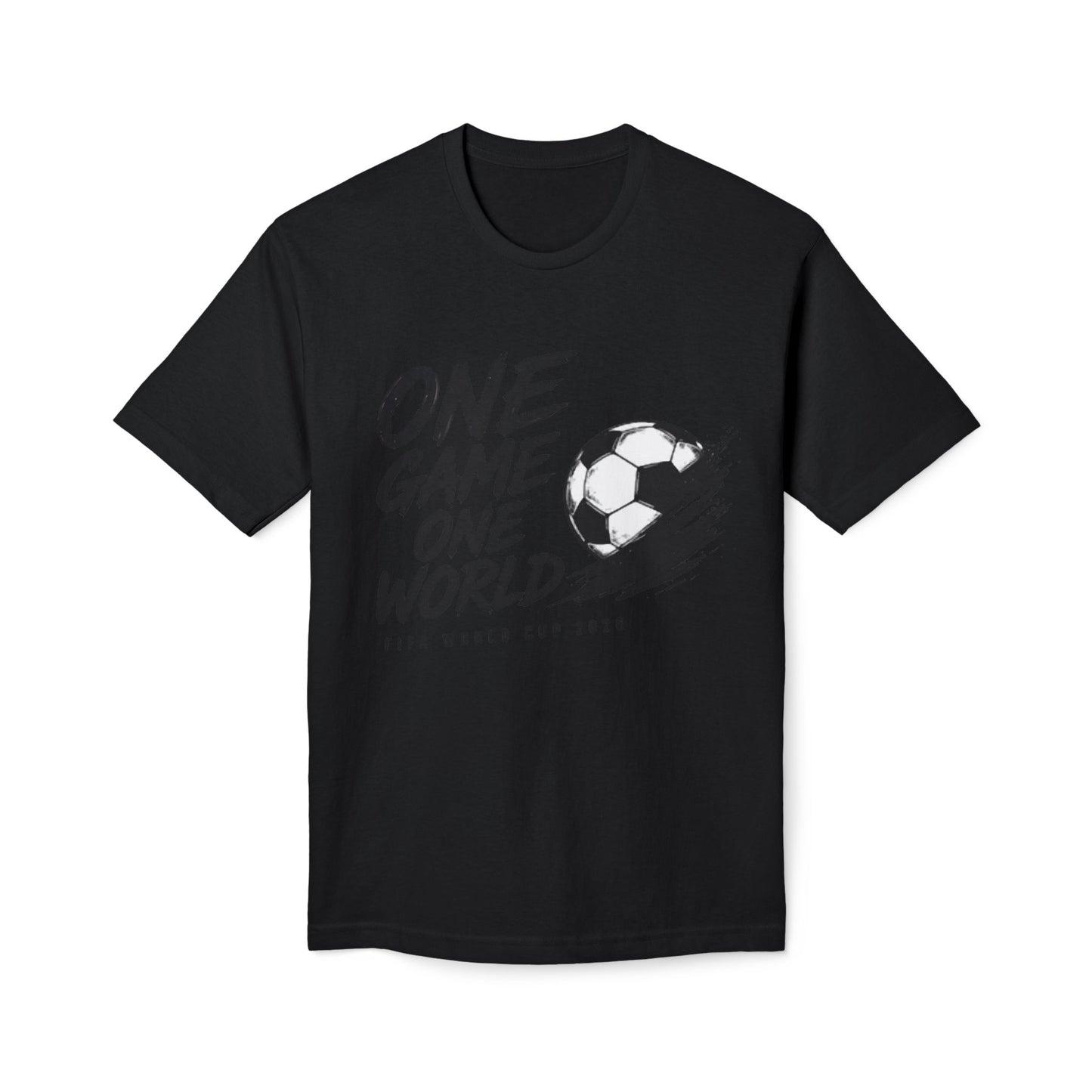One World One Game Soccer T-Shirt — World Cup 2026 Football Tee