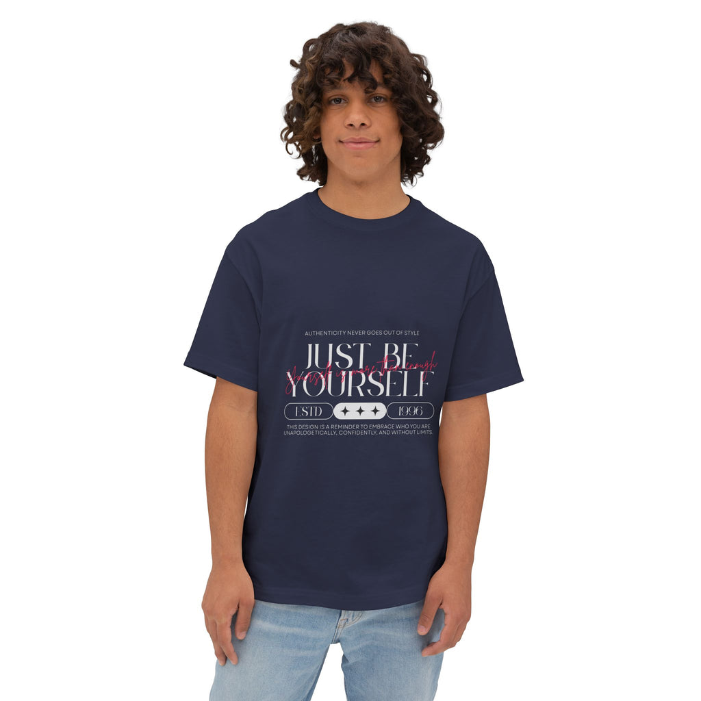 Selflove tshirt. Just Be Yourself Oversized Tee
