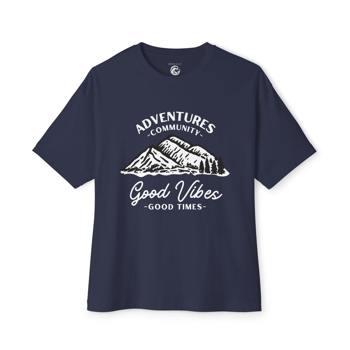 Adventure Mountains T‑Shirt — Good Vibes Outdoor Graphic Tee
