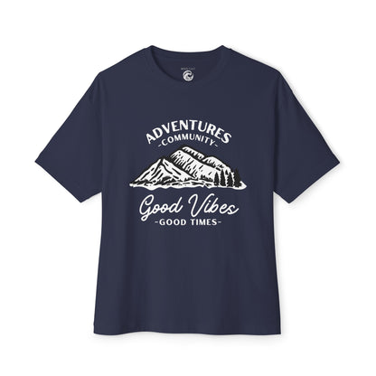 Adventure Mountains T‑Shirt — Good Vibes Outdoor Graphic Tee