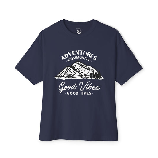 Adventure Mountains T‑Shirt — Good Vibes Outdoor Graphic Tee