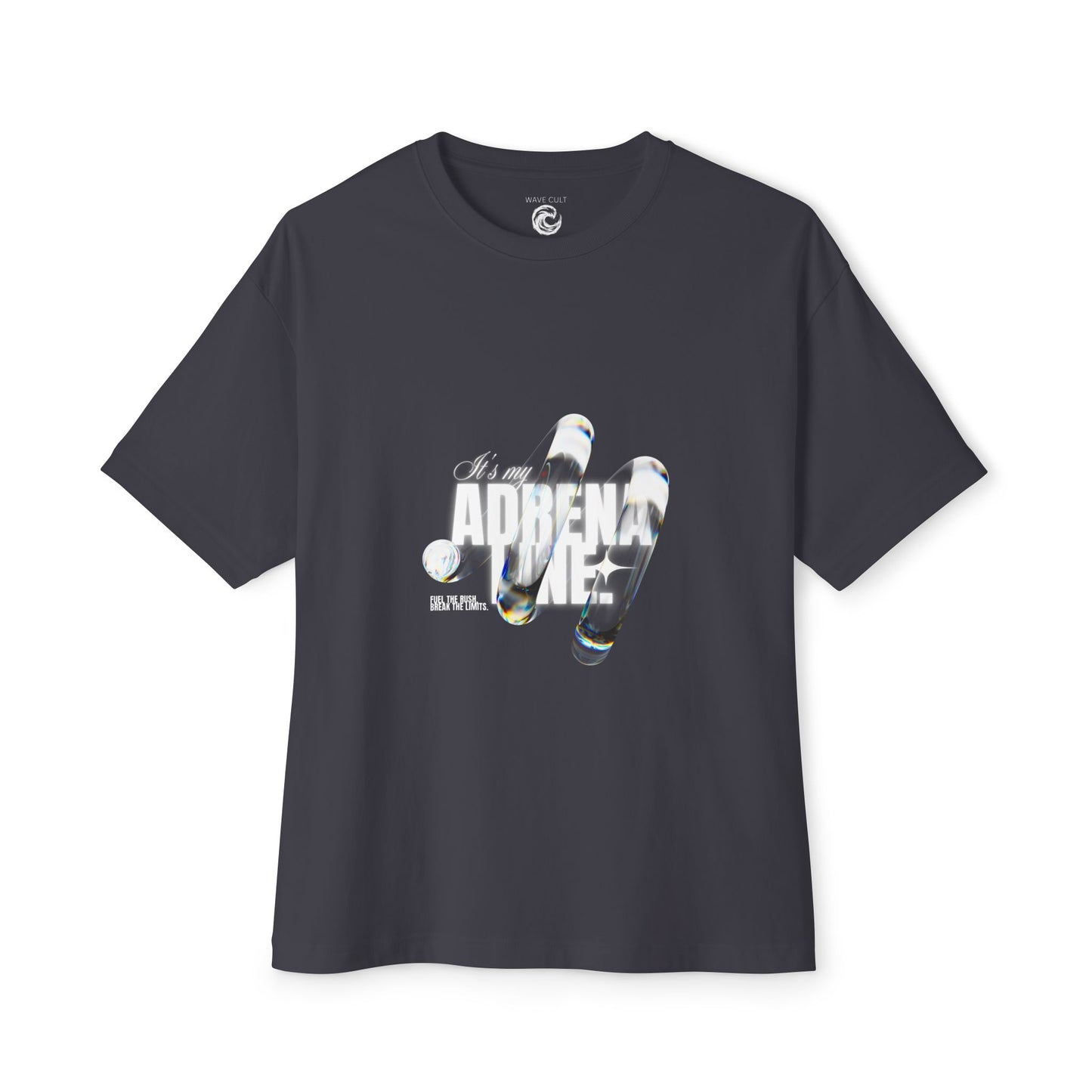 Adrenaline Surf Graphic Tee — Oversized Boxy Skate/Surf T-Shirt