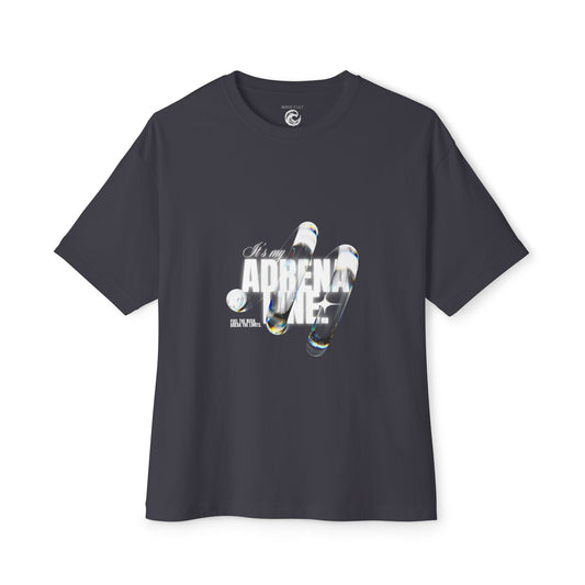 Adrenaline Surf Graphic Tee — Oversized Boxy Skate/Surf T-Shirt