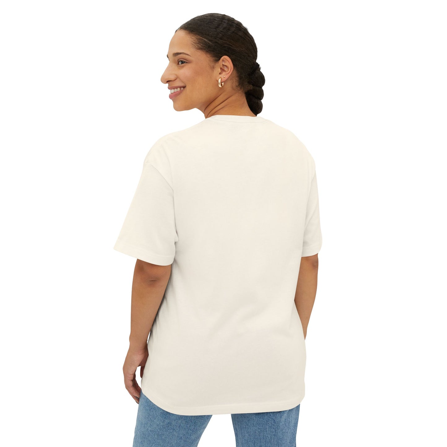 King's Day Graphic Tee — Oversized Boxy Shirt with Red Crown Design