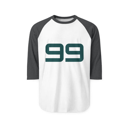 99 Retro Raglan Shirt — Vintage Athletic Number Tee