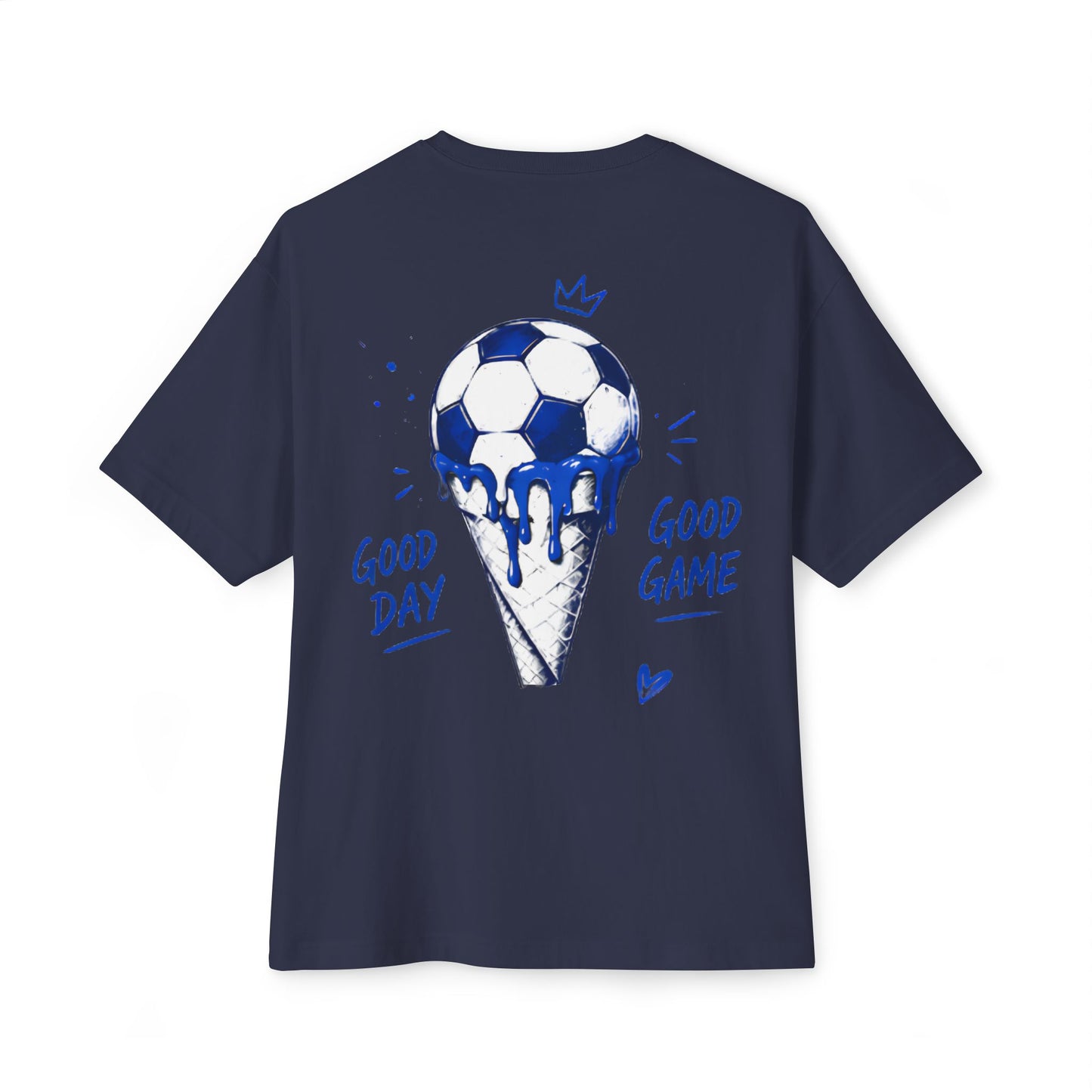 Soccer 'Game On' Graphic Tee – Play for the Dream Oversized Shirt