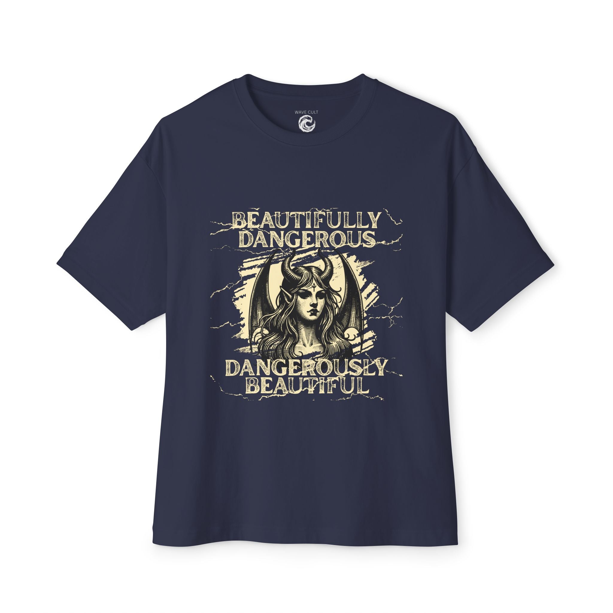 Goth tshirt — “Beautifully Dangerous, Dangerously Beautiful” Gothic.