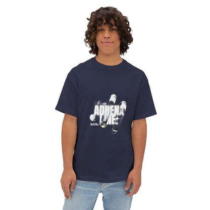 Adrenaline Surf Graphic Tee — Oversized Boxy Skate/Surf T-Shirt