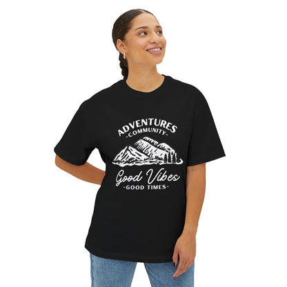 Adventure Mountains T‑Shirt — Good Vibes Outdoor Graphic Tee