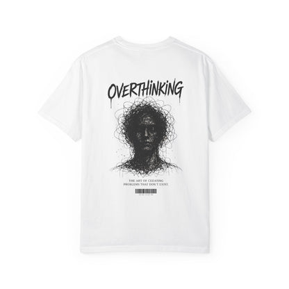 Overthinking Graphic T-Shirt — 404 “Peace of Mind Not Found” Mental Health Tee