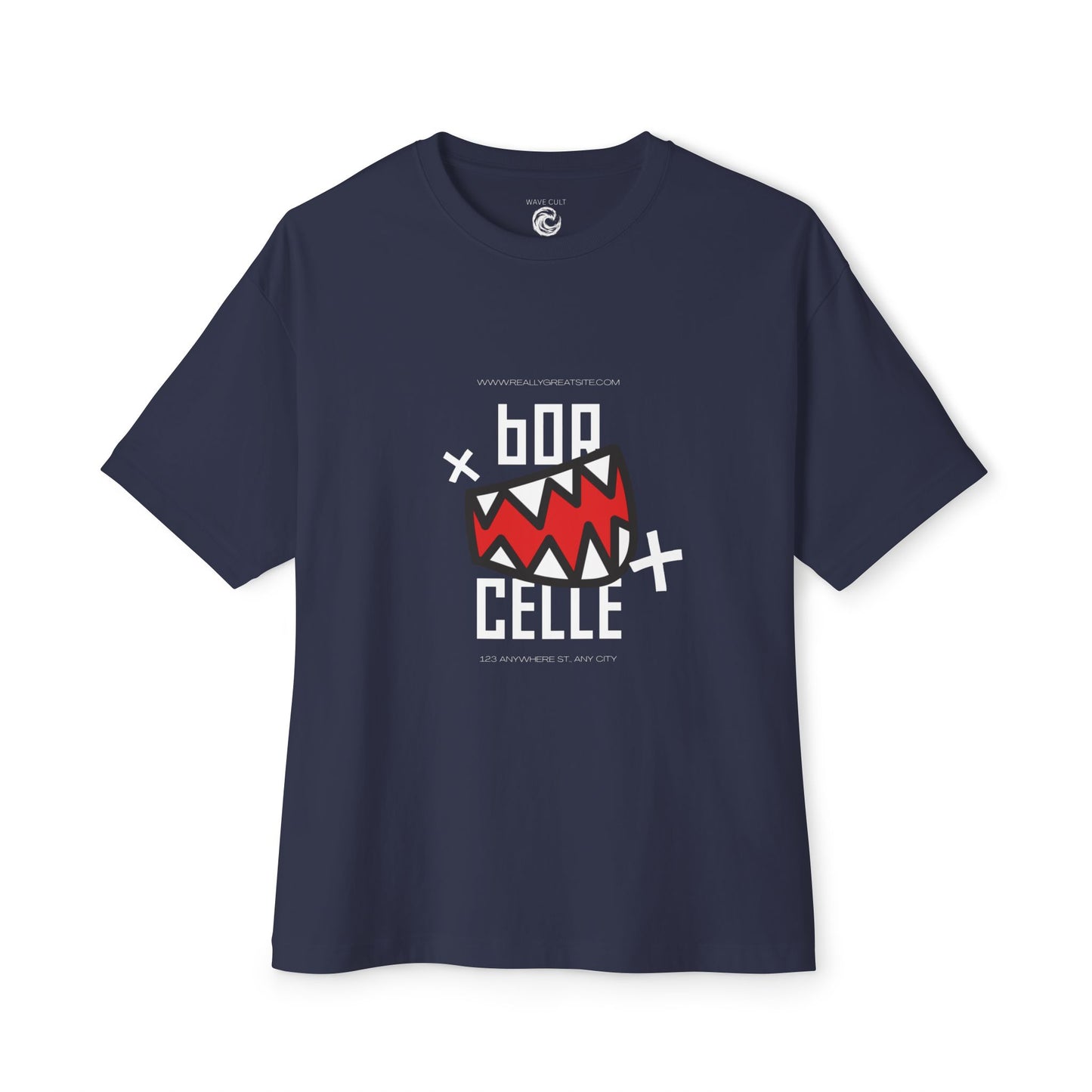 Boxy Tee — 'Boo Celle' Monster Graphic T‑Shirt