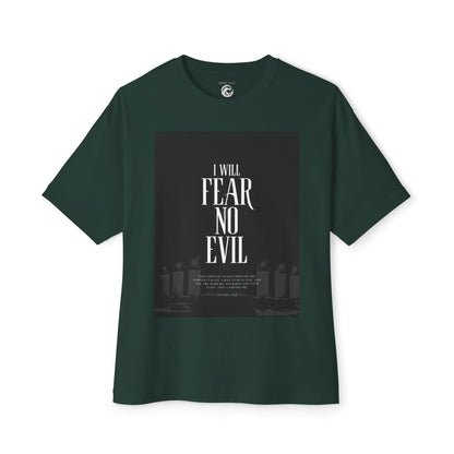 I Will Fear No Evil Tee — Inspirational Christian Graphic T-Shirt