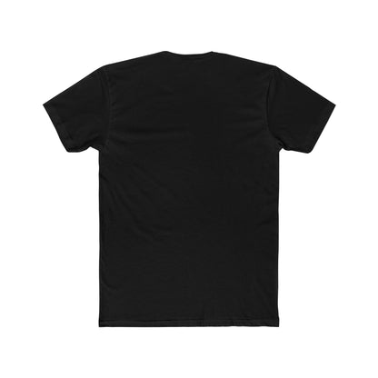 Crew T-Shirt — Minimal Red Heart Rib Cage Pocket Graphic