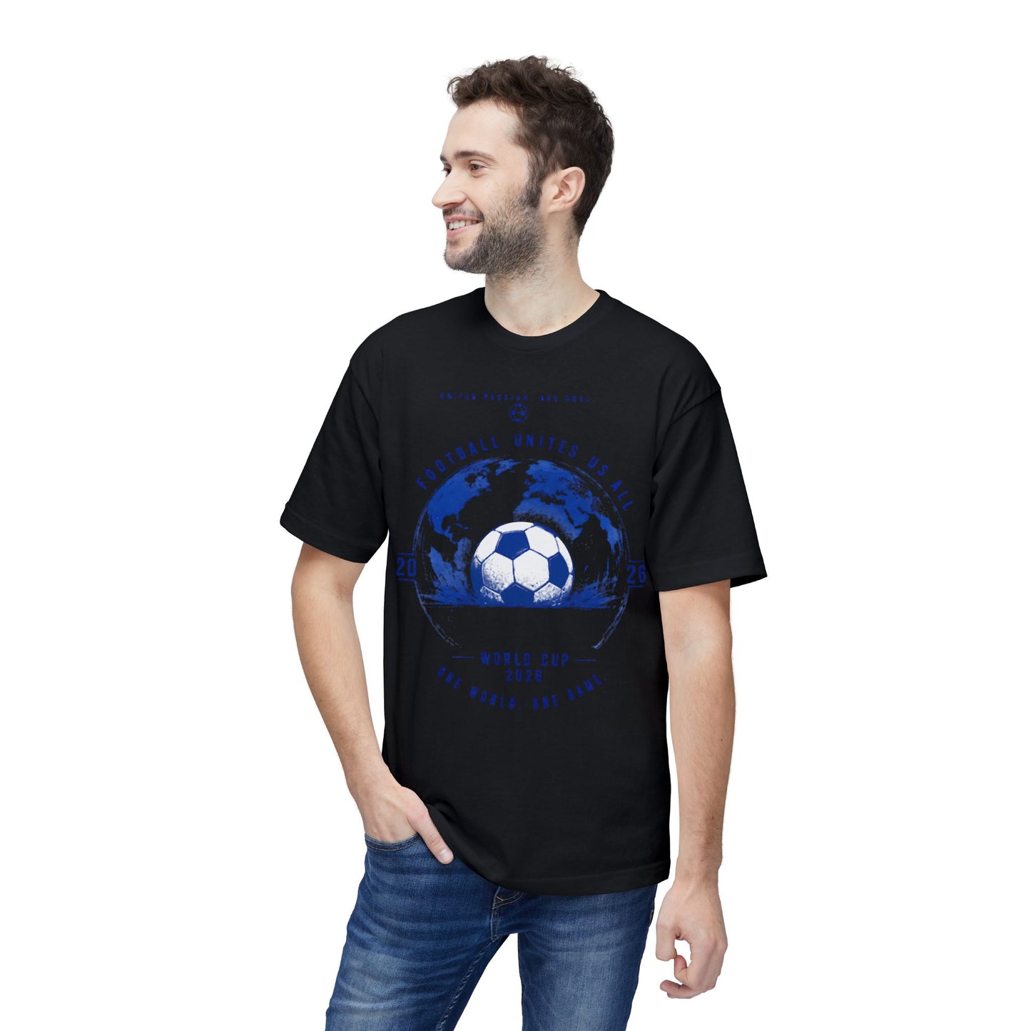 Eat Sleep Football Repeat T-Shirt — World Cup Soccer Tee (2026)