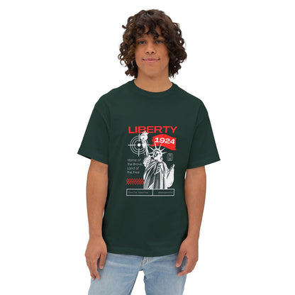 Liberty 1924 Graphic Tee — Statue of Liberty Vintage Urban T‑Shirt