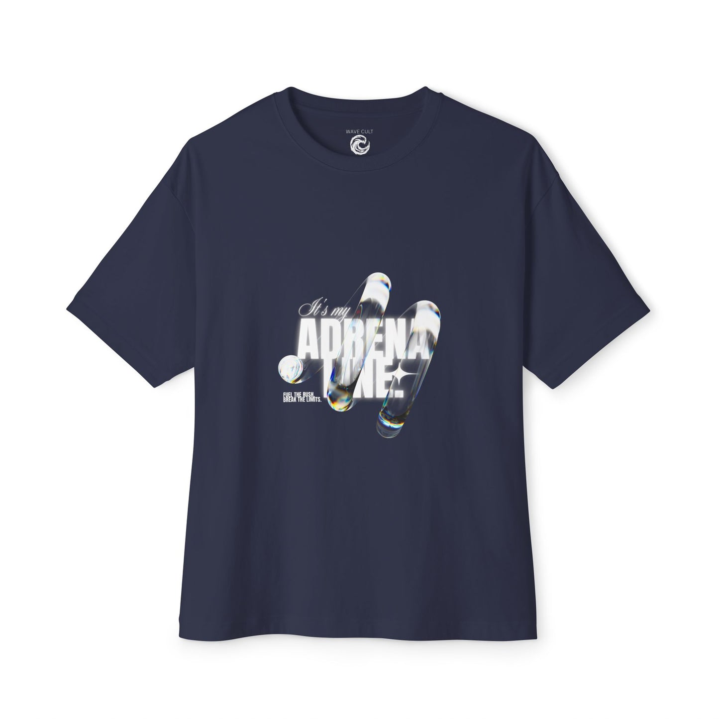 Adrenaline Surf Graphic Tee — Oversized Boxy Skate/Surf T-Shirt