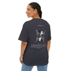 Black Tshirt Crown Reflection — Inspirational Oversized T-Shirt