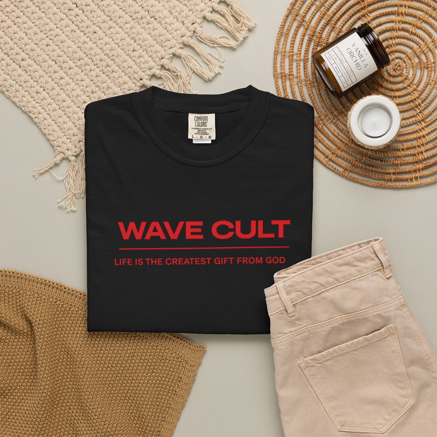 Live Fast Car T-Shirt — Wave Cult Graphic Racing Tee