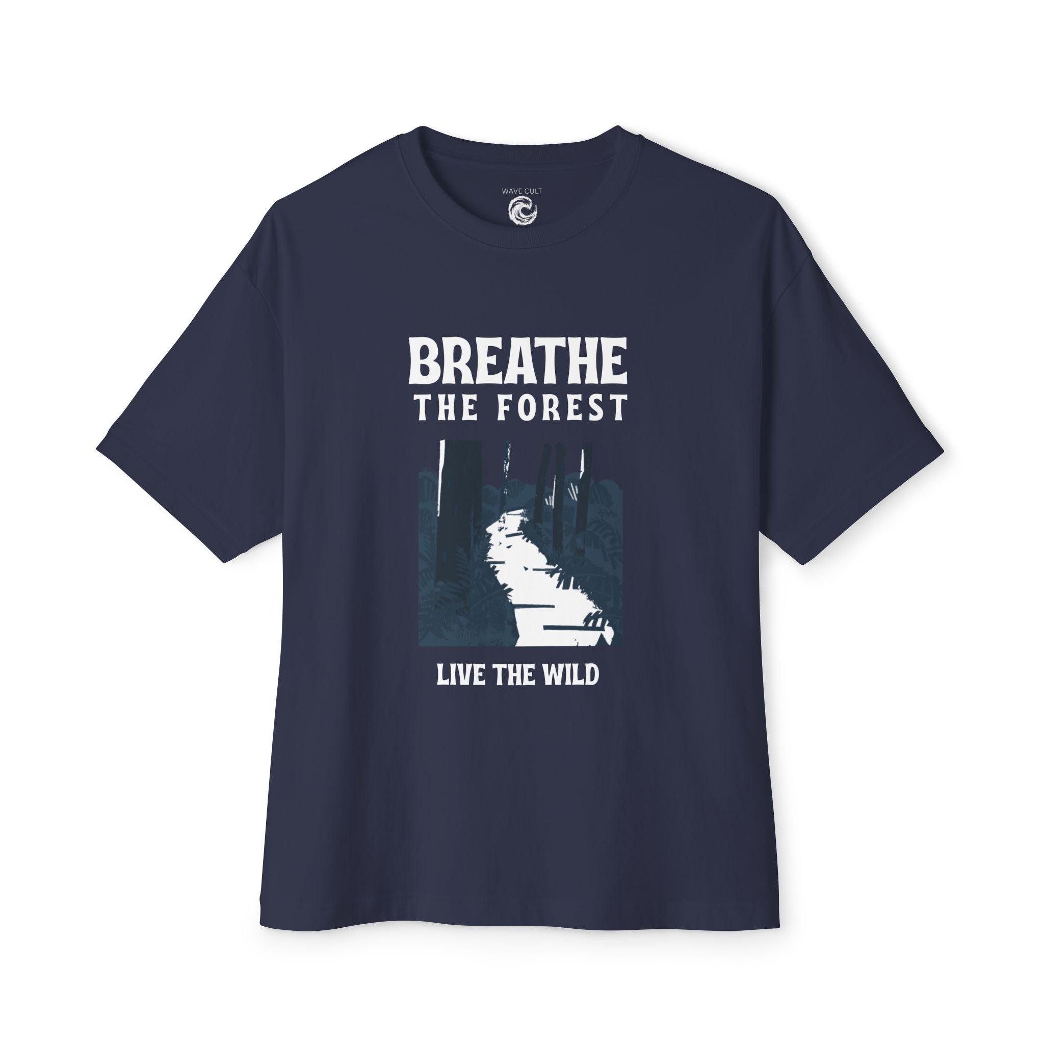 Nature tshirt. "Live the Wild" Nature T-Shirt