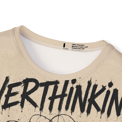 Overthinking Graphic Tee — Mental Health Awareness Art Shirt