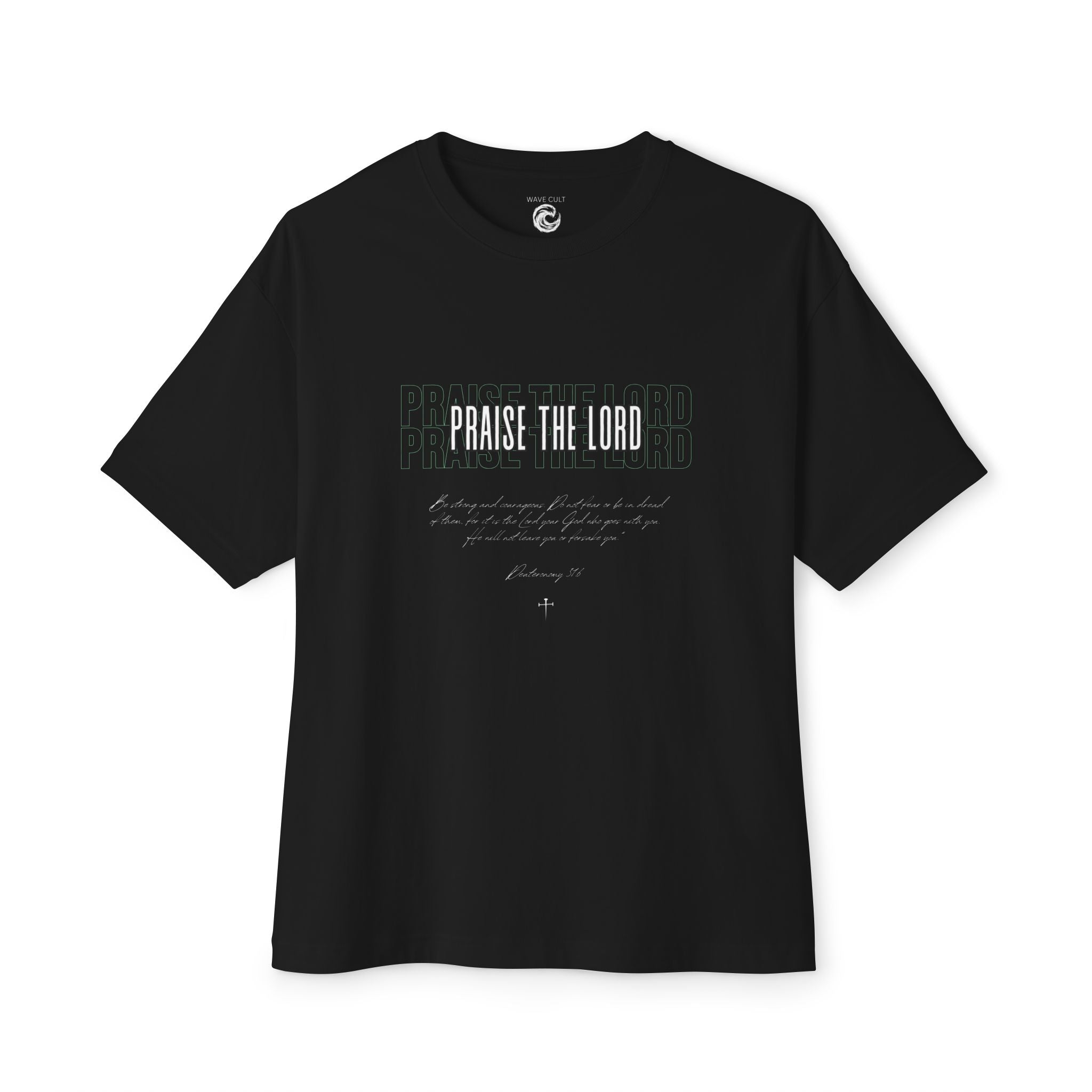 Oversized Tshirt. Praise The Lord Tee — Christian.