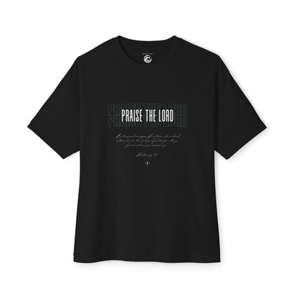Praise The Lord Tee — Christian Oversized Boxy T-Shirt