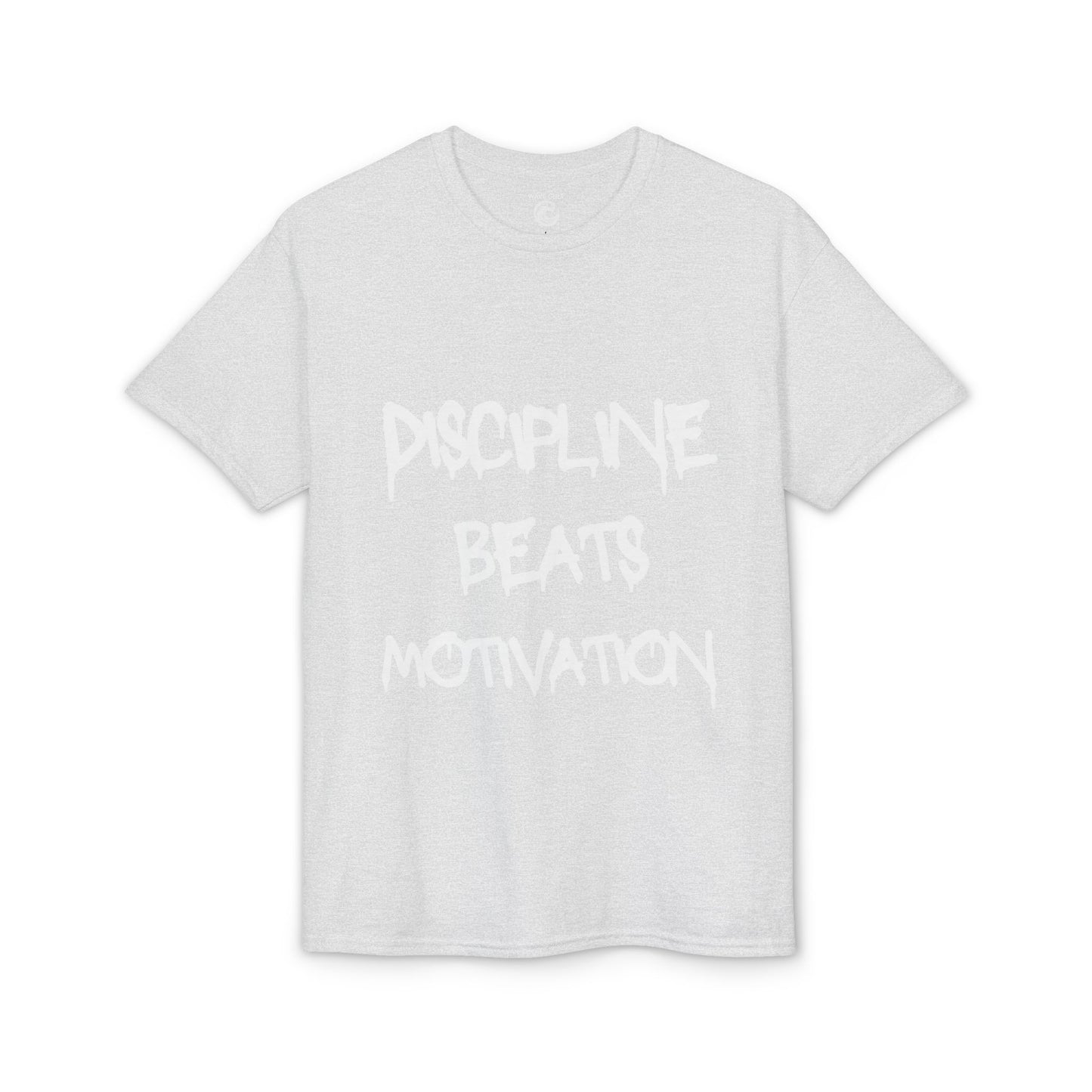 Discipline beats Motivation T‑Shirt — Motivational Gym Fitness Tee