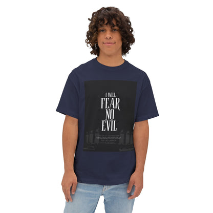 I Will Fear No Evil Tee — Inspirational Christian Graphic T-Shirt